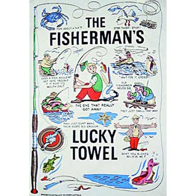 The Fisherman's Lucky Tea Towel